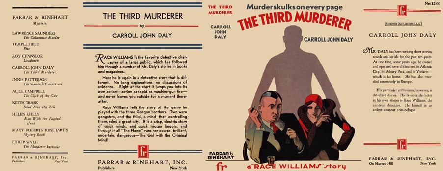Item #1000 Third Murderer, The. Carroll John Daly
