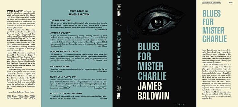Item #10058 Blues for Mister Charlie. James Baldwin.
