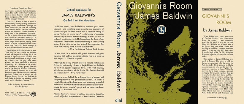 Item #10060 Giovanni's Room. James Baldwin