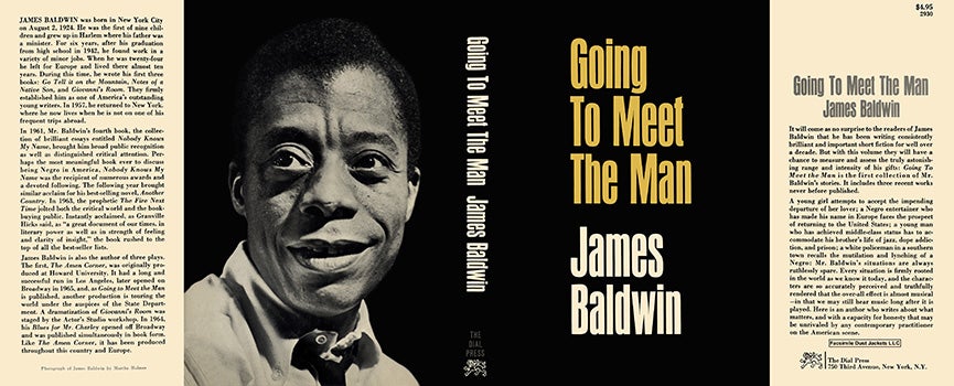 Item #10061 Going to Meet the Man. James Baldwin.