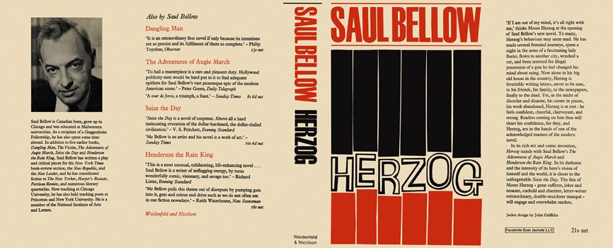 Item #10072 Herzog. Saul Bellow.