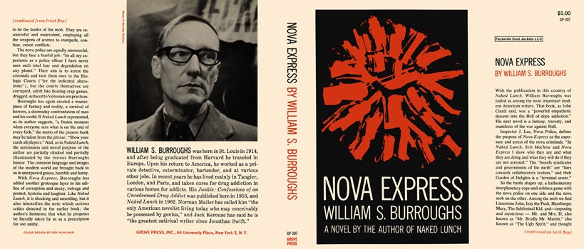 Item #10096 Nova Express. William S. Burroughs.
