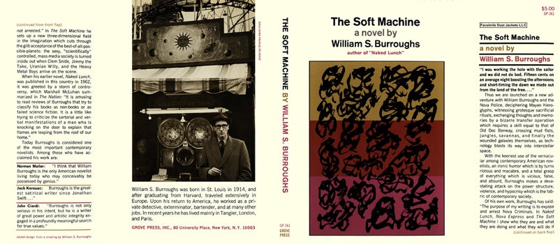 Item #10097 Soft Machine, The. William S. Burroughs.