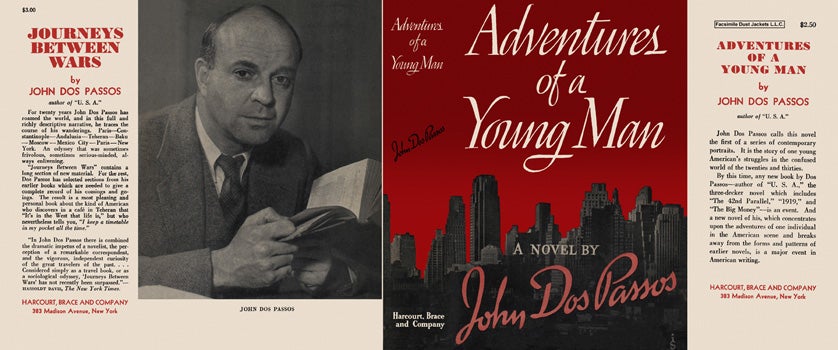 Item #10126 Adventures of a Young Man. John Dos Passos