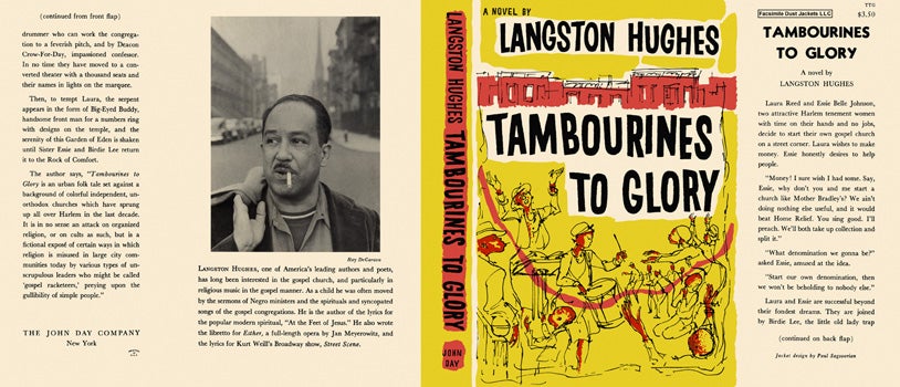 Item #10182 Tambourines to Glory. Langston Hughes