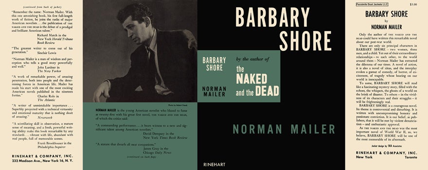 Item #10211 Barbary Shore. Norman Mailer