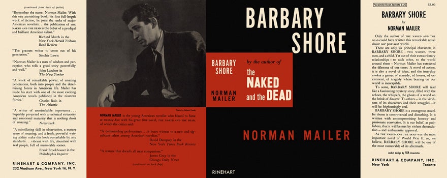 Item #10212 Barbary Shore. Norman Mailer