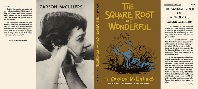 Item #10236 Square Root of Wonderful, The. Carson McCullers