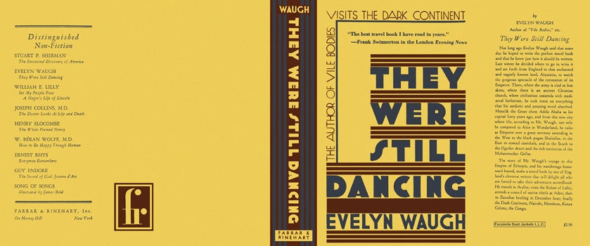 Item #10342 They Were Still Dancing. Evelyn Waugh.
