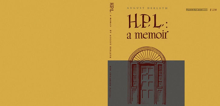 Item #1039 H. P. L.: A Memoir. August Derleth.