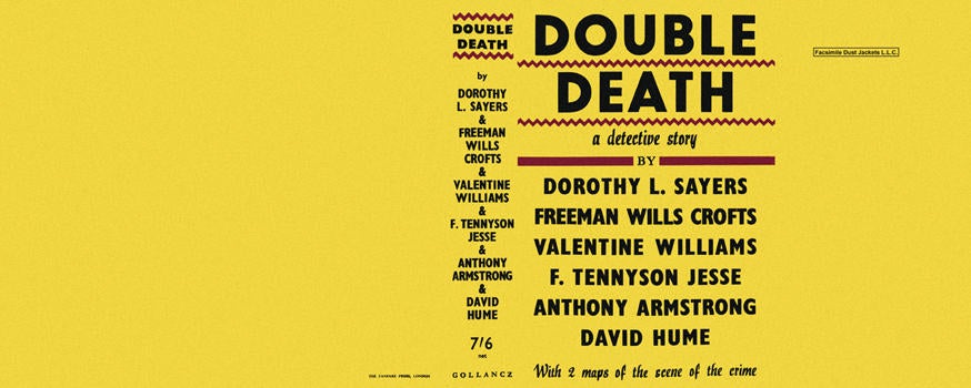 Item #1057 Double Death. The Detection Club, one novel six authors.