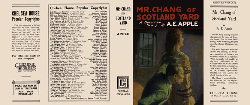 Item #108 Mr. Chang of Scotland Yard. A. E. Apple