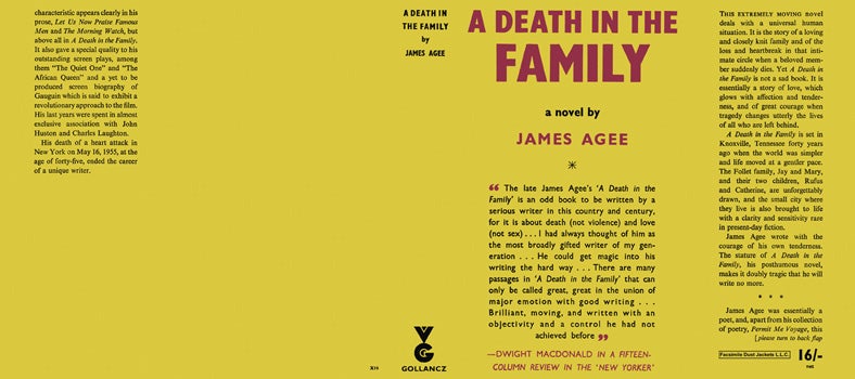 Item #10892 Death in the Family, A. James Agee