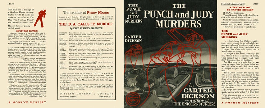 Item #1094 Punch and Judy Murder, The. Carter Dickson