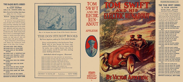 Item #11028 Tom Swift #05: Tom Swift and His Electric Runabout. Victor Appleton