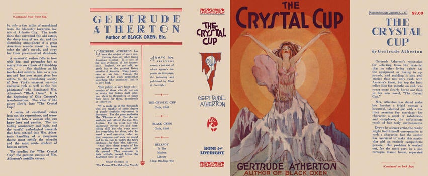 Item #11073 Crystal Cup, The. Gertrude Atherton
