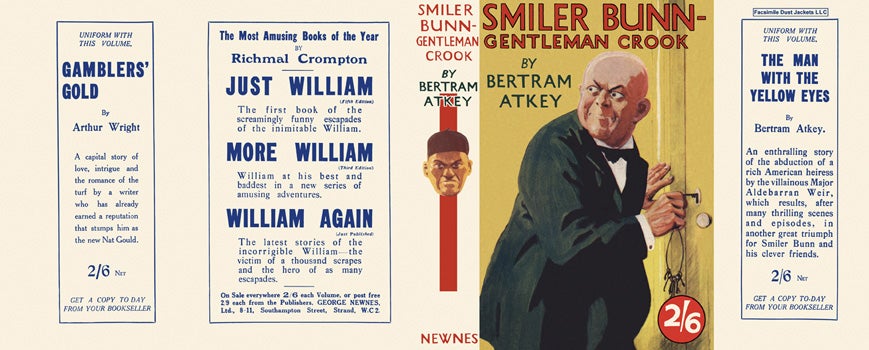 Item #11075 Smiler Bunn - Gentleman Crook. Bertram Atkey