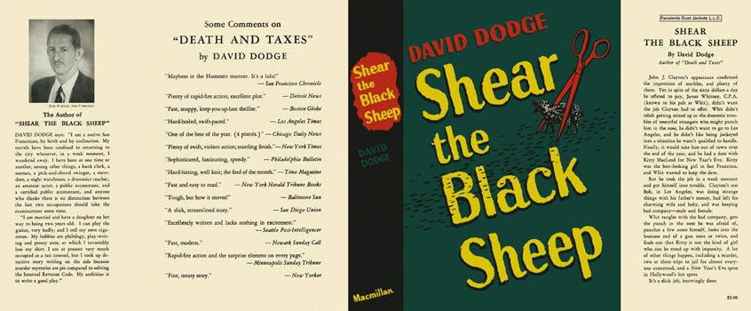 Item #1113 Shear the Black Sheep. David Dodge
