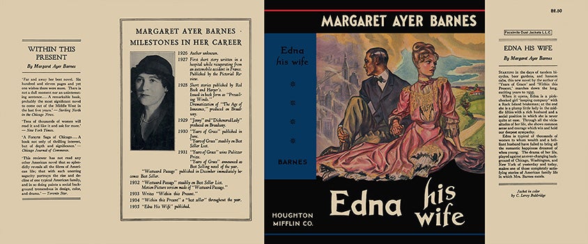 Item #11134 Edna His Wife. Margaret Ayer Barnes.
