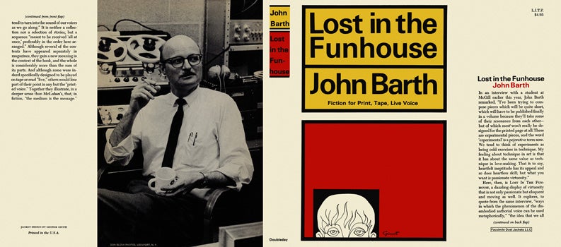 Item #11163 Lost in the Funhouse. John Barth