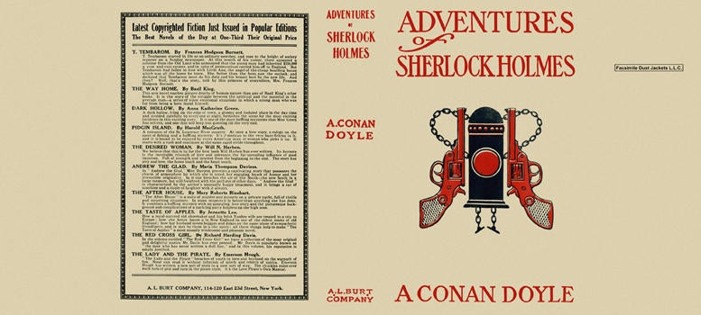 Item #1131 Adventures of Sherlock Holmes. Sir Arthur Conan Doyle.