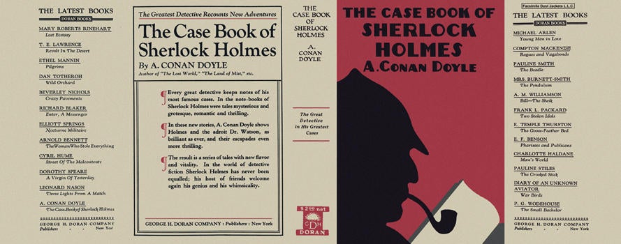 Item #1133 Case Book of Sherlock Holmes, The. Sir Arthur Conan Doyle