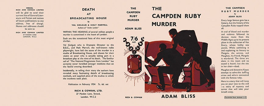 Item #11335 Campden Ruby Murder, The. Adam Bliss.