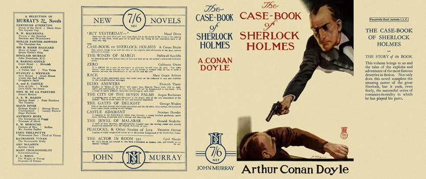 Item #1134 Case-Book of Sherlock Holmes, The. Sir Arthur Conan Doyle