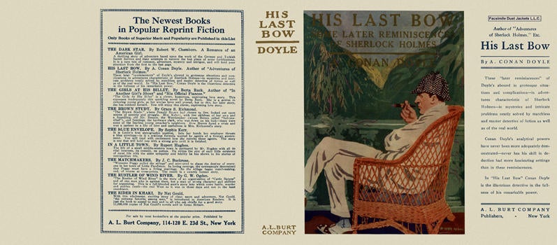 Item #1136 His Last Bow. Sir Arthur Conan Doyle.