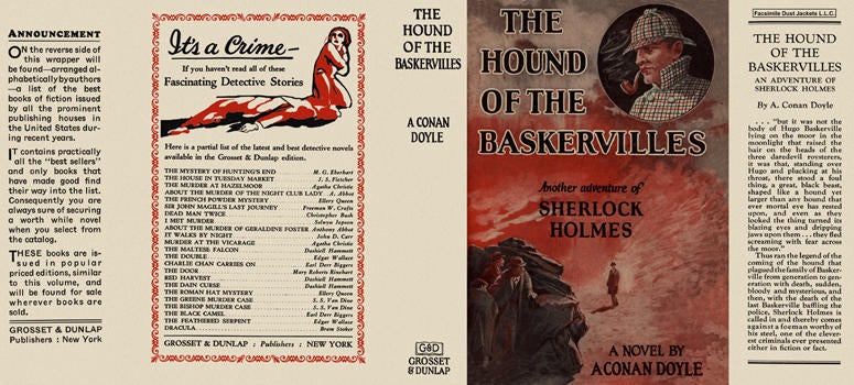 Item #1139 Hound of the Baskervilles, The. Sir Arthur Conan Doyle.