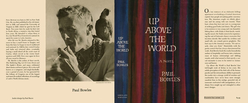 Item #11393 Up Above the World. Paul Bowles.