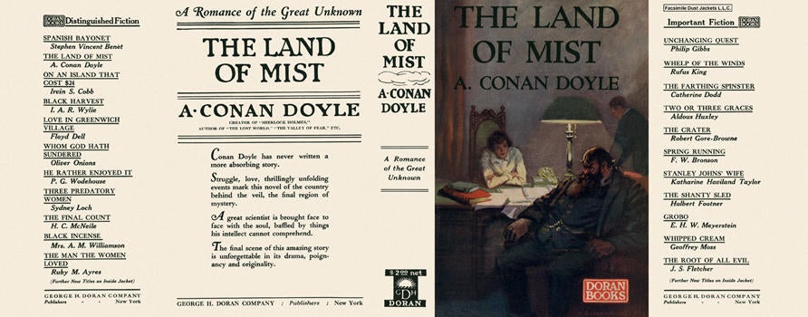 Item #1141 Land of Mist, The. Sir Arthur Conan Doyle