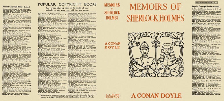 Item #1144 Memoirs of Sherlock Holmes. Sir Arthur Conan Doyle