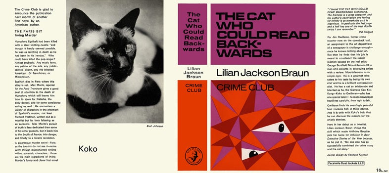 Item #11441 Cat Who Could Read Backwards, The. Lilian Jackson Braun.
