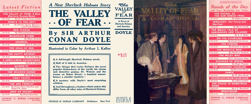 Item #1148 Valley of Fear, The. Sir Arthur Conan Doyle