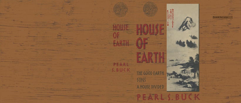 Item #11523 House of Earth. Pearl S. Buck