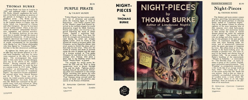Item #11535 Night-Pieces. Thomas Burke.