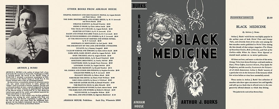 Item #11536 Black Medicine. Arthur J. Burks