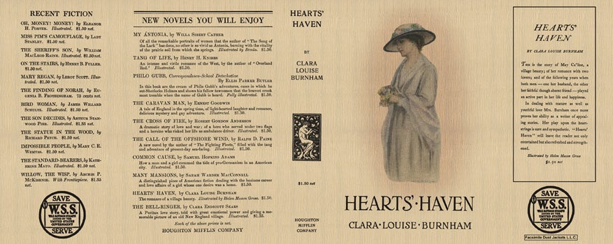 Item #11546 Hearts' Haven. Clara Louise Burnham