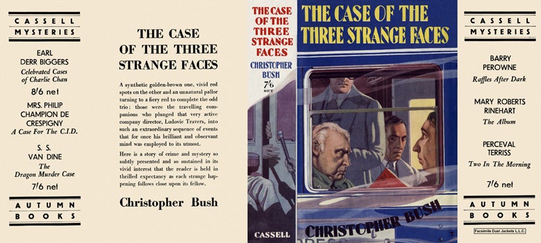 Item #11554 Case of the Three Strange Faces, The. Christopher Bush