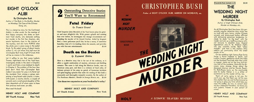 Item #11558 Wedding Night Murder, The. Christopher Bush