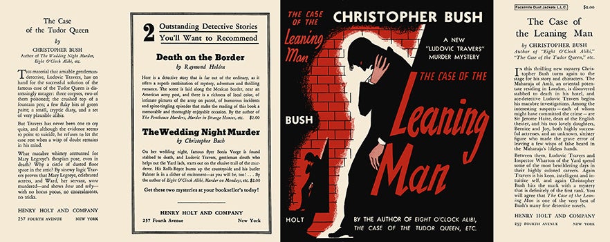 Item #11560 Case of the Leaning Man, The. Christopher Bush.