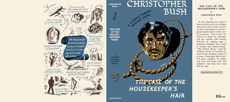 Item #11569 Case of the Housekeeper's Hair, The. Christopher Bush