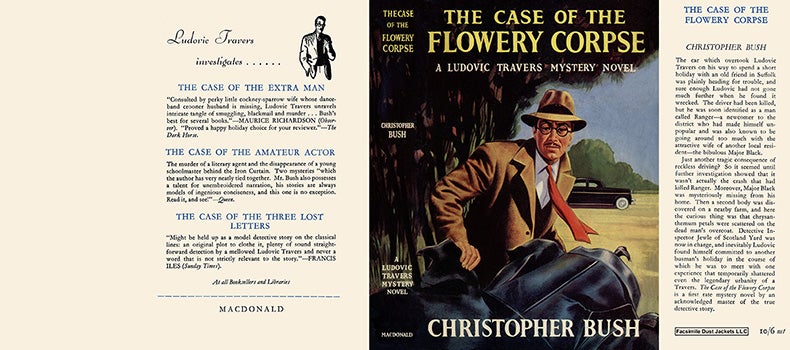Item #11580 Case of the Flowery Corpse, The. Christopher Bush