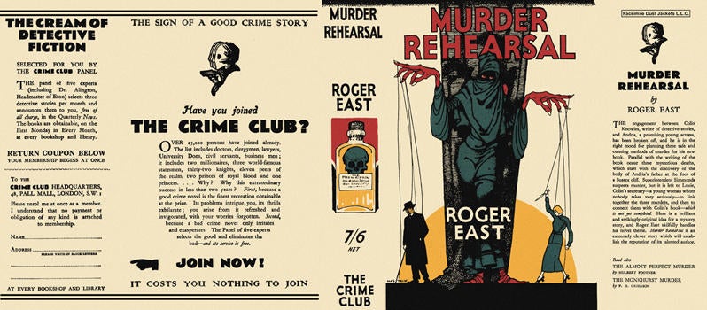 Item #1163 Murder Rehearsal. Roger East