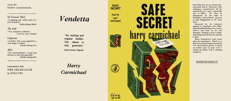 Item #11679 Safe Secret. Harry Carmichael