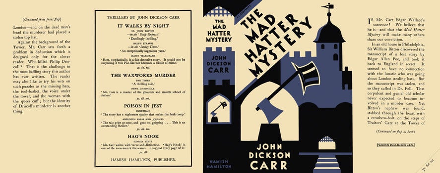 Item #11682 Mad Hatter Mystery, The. John Dickson Carr