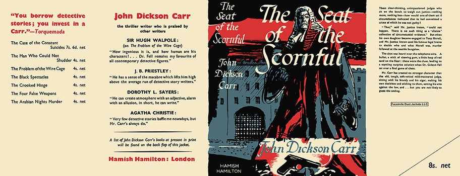 Item #11689 Seat of the Scornful, The. John Dickson Carr