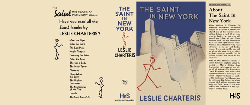 Item #11737 Saint in New York, The. Leslie Charteris