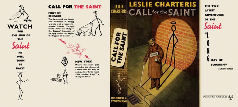 Item #11739 Call for the Saint. Leslie Charteris
